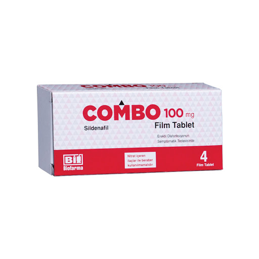 COMBO 100 Mg 4 Tablet Erkek Sertleşme (Ereksiyon) İlacı
