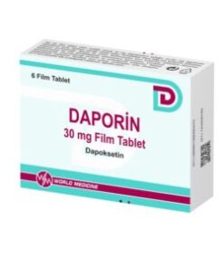 Daporin 30 Mg 6 Tablet Eczane Erken Boşalmayı Geciktirme İlacı