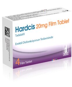 Hardcis 20 Mg 4 Tablet Erkek Sertleşme Sağlayıcı İlaç