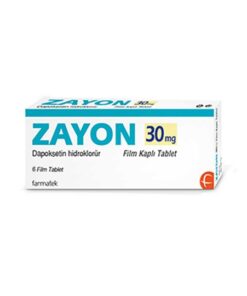 Zayon 30 Mg 6 Tablet Erken Boşalmayı Geciktirici İlaç